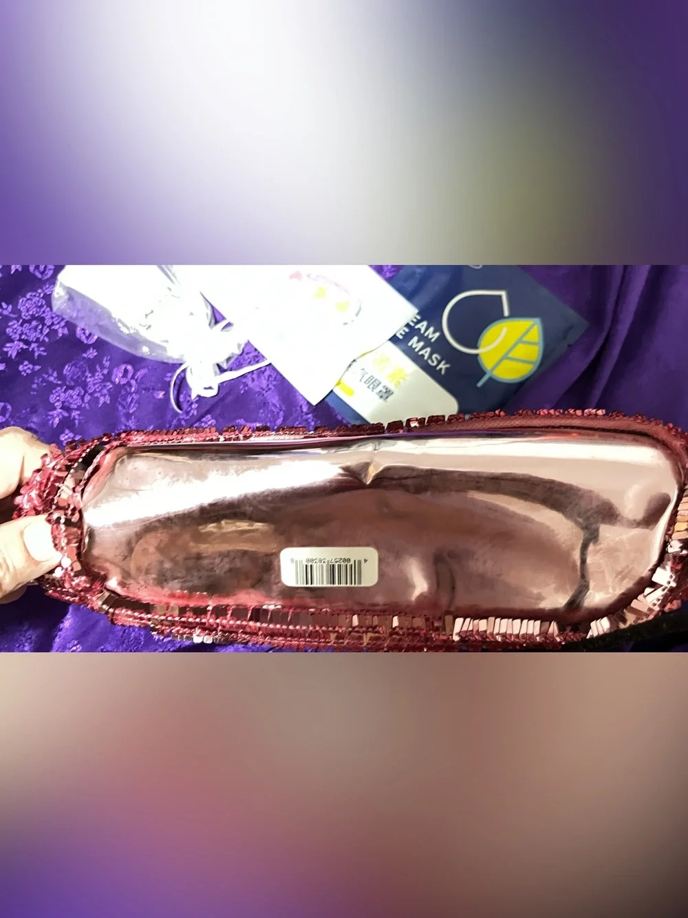 Pink cosmetic Bag -,3 items included